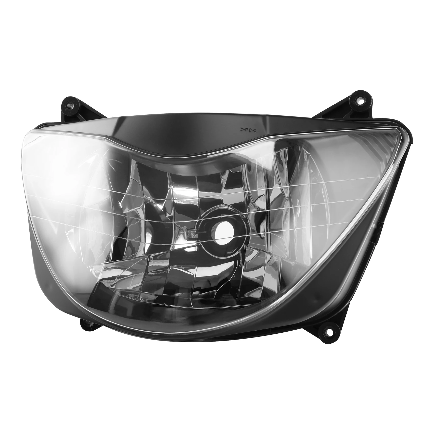 Motorcycle Black Front Headlight Head Lamp Assembly For Honda CBR 600 F4 1999-2000