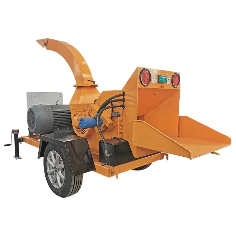 Motor De Gasolina Aprobado Por Biotrituradora De Ramas Wood Tree Branch Chipper