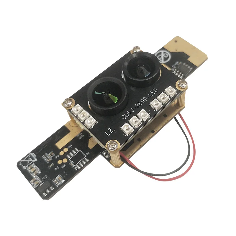 

1080P Security Camera USB UVC RGB Wide Dynamic Ar0230 Binocular Module for Infrared Face Spoofing Detection Camera