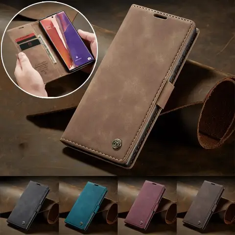 Leather Flip Phone Case for Samsung Galaxy CaseMe