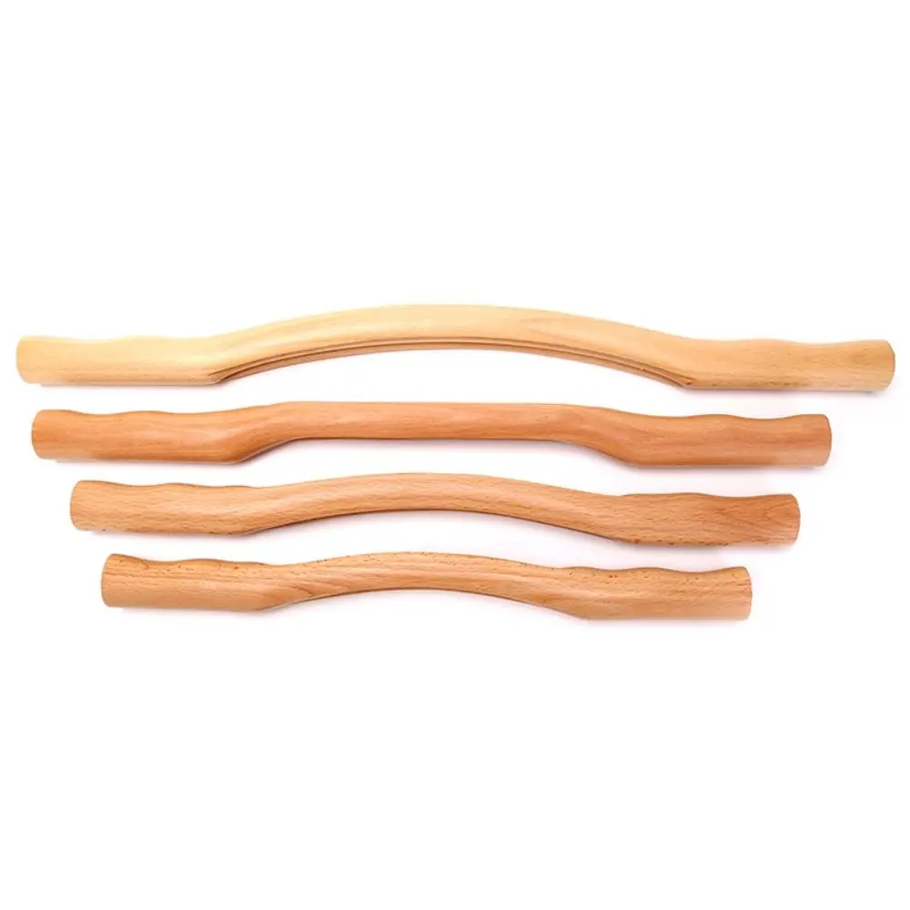 Handheld Gua Sha Massage Stick Body Shaping Treatment Abdomen Cellulite Massage Bar Beech Wood Acupressure Point Meridian Wand