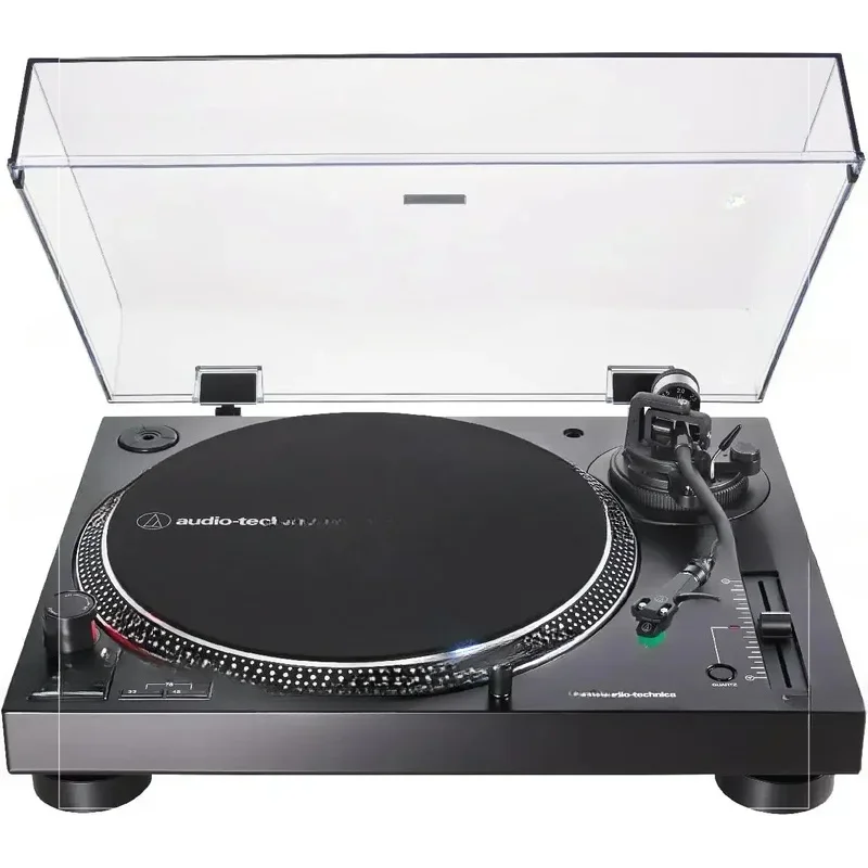 Audio-Technica AT-LP120XUSB-BK Direct-Drive Turntable (Analog & USB), Fully Manual, Hi-Fi, 3 Speed, Convert Vinyl To Digital