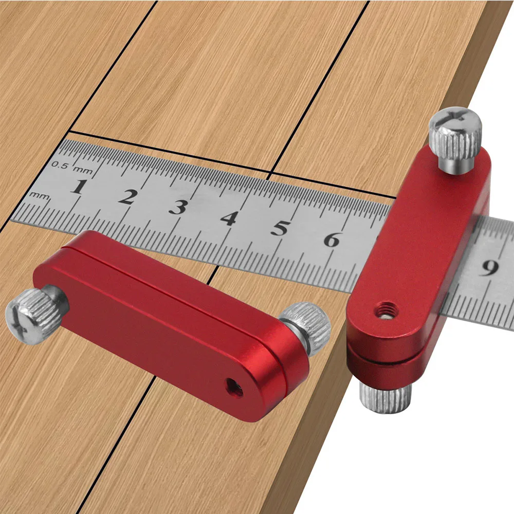 

Carpenter Square Combination Right Angle Ruler Ruler Positioning Block Adjustment Positioning Limit Line Marking Gauge ﻿