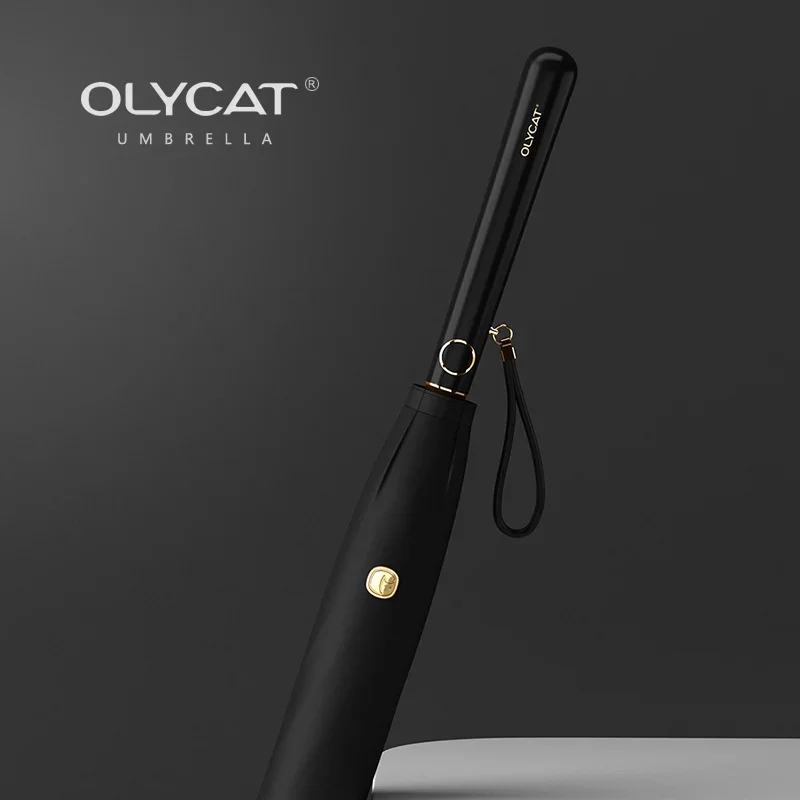 Olycat Elegant Women Umbrella Anti UV Long Designer Umbrella Rain Women Outdoor Golf Sun Umbrellas Girls Windproof Beach Parasol