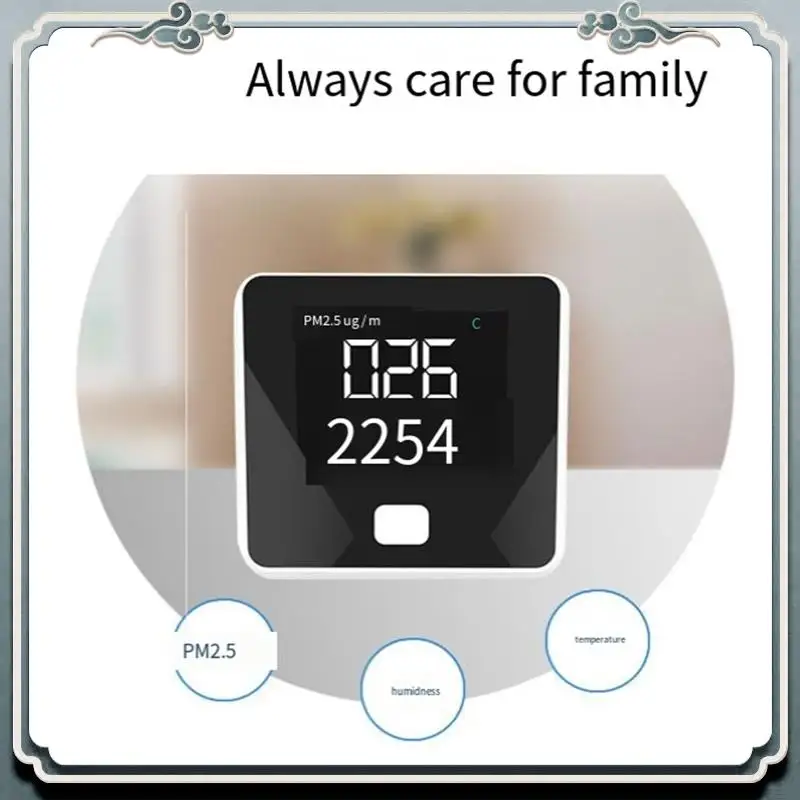 

1 Piece PM2.5 Dust Detector Household Indoor Laser Meter Air Quality Testing Instrument Gas Detector