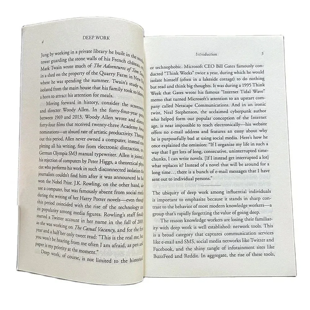 /قواعد العمل العميق من كال نيوبورت - دليل نجاح التركيز للقائد، كتاب تحفيز بغلاف مقوى 2025