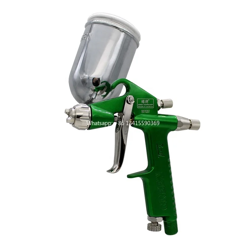 

F-2 0.5mm Mini Pneumatic Spray Flat Fan Nozzle Gravity Feeding 150ml Capacity Tools Paint Spray