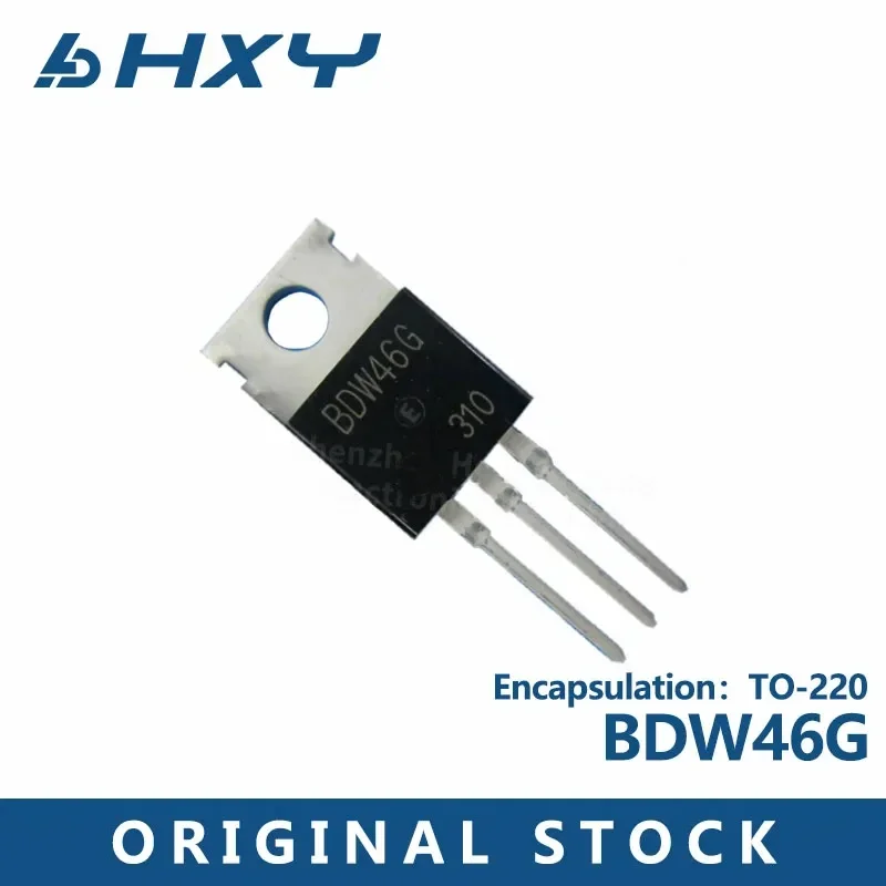 10PCS BDW46G Darlington Transistor Triode 80V 15A Paket TO-220