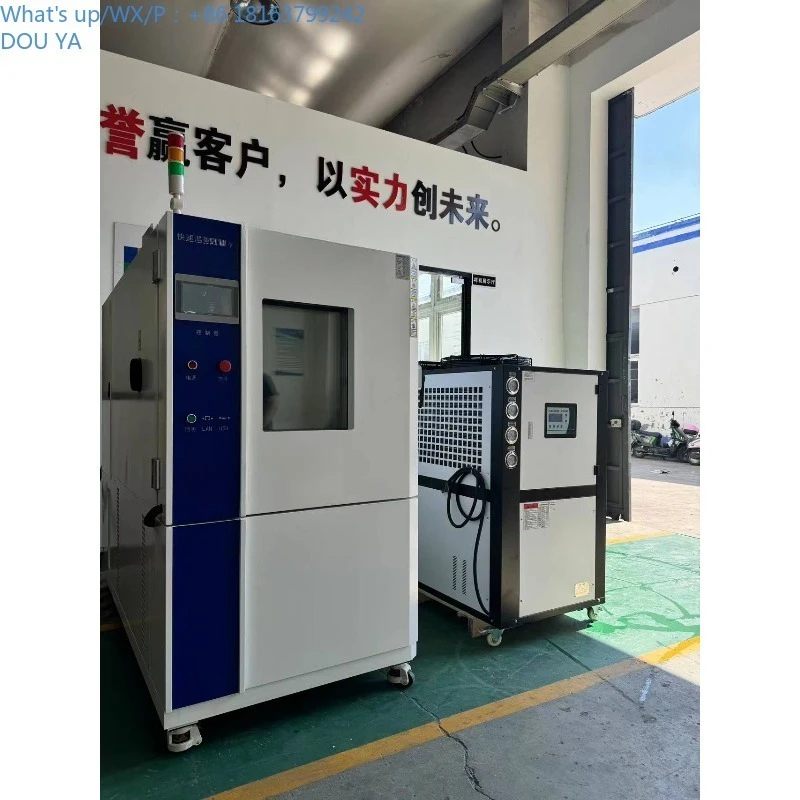 آلة اختبار تحليل غرفة الاختبار المحيطة ذات درجة الحرارة المنخفضة والارتفاع الملحقات الإلكترونية معدات اختبار المناخ #4