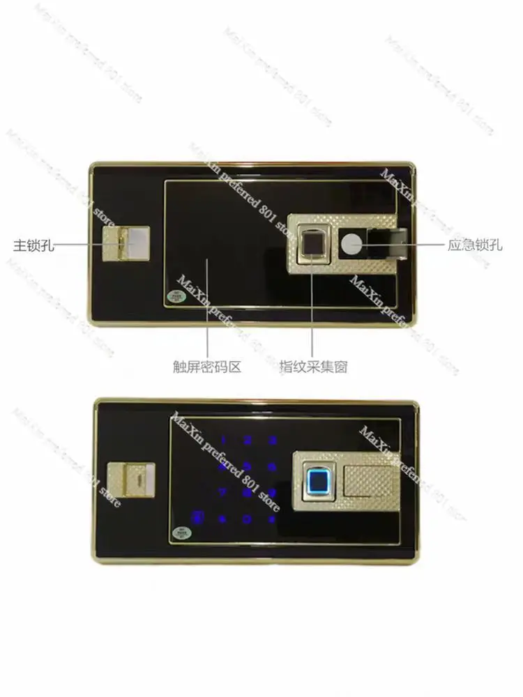 Safe Electronic Code Lock Accessories Office Security Cabinet Safe Fingerprint Lock LCD Panel Circuit Board Lock Cylinder