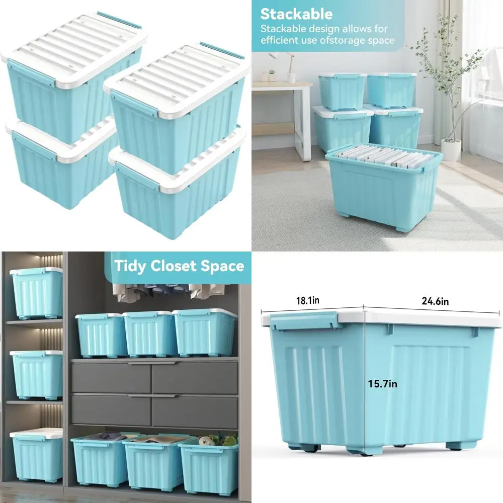 Stackable Clear Pla… - image