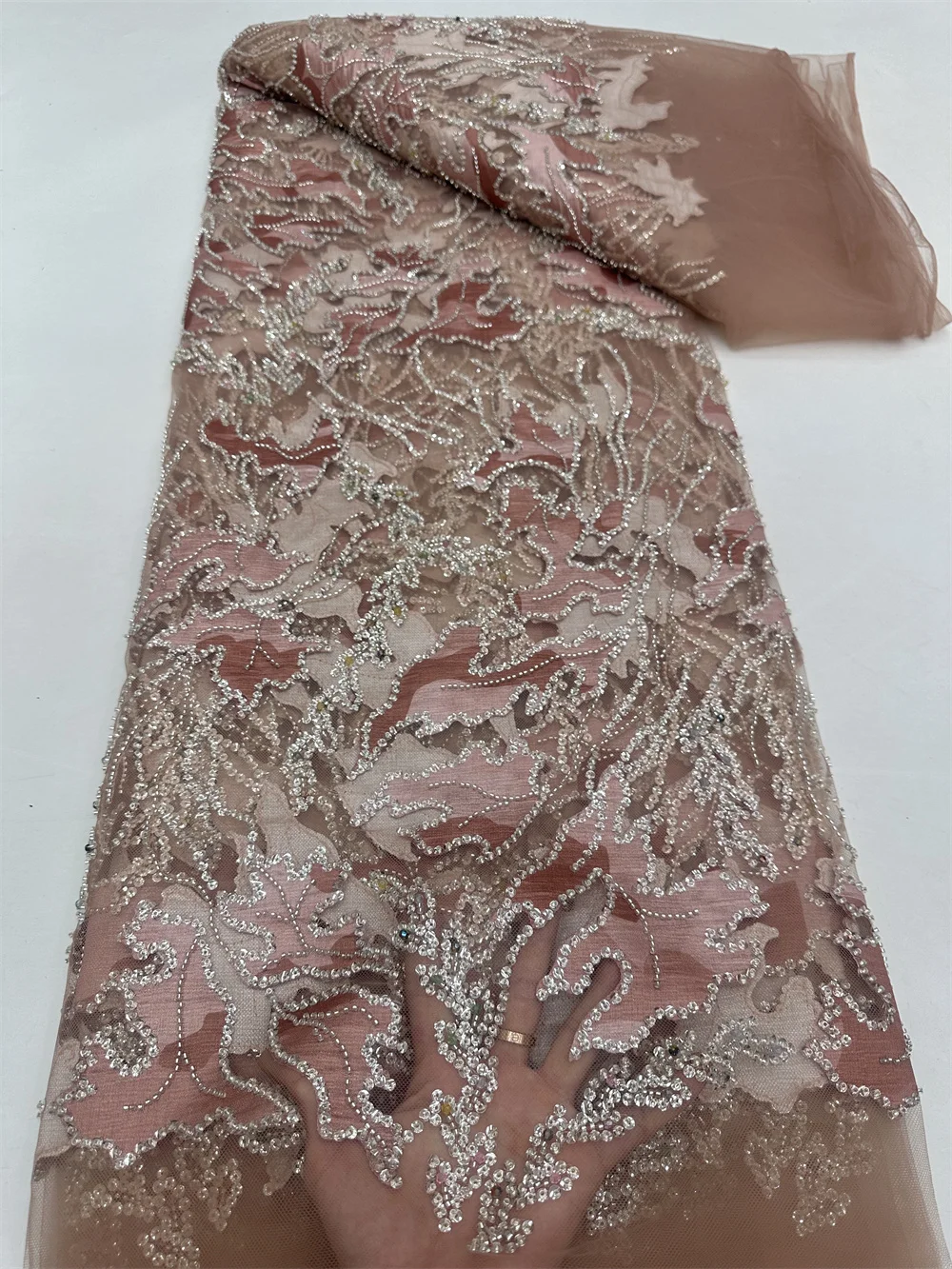 Африканский кружевной тюль с пайетками ткань 2024, Высококачественная французская сетчатая кружевная ткань для жениха, нигерийская ткань для женского свадебного платья, материал для шитья