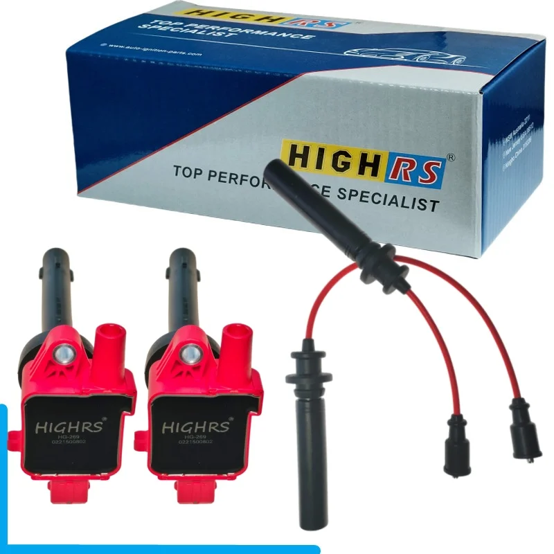 Performance Ignition Coil Spark wire for Chery Arrizo 7 5 Tiggo 3 A3 M11 E4G16 QOROS 3 E4G13-3705110 F01R00A093 F01R00A041