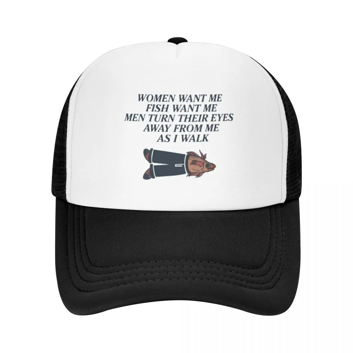 

Women Want Me, Fish wantMe Baseball Cap Hood luxury woman cap Funny hats Girl'S Hats Men's