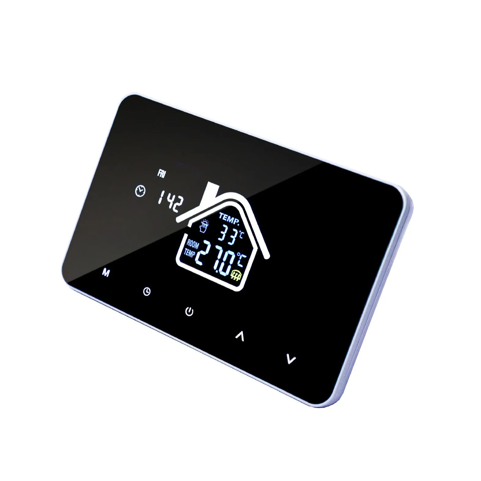 Smart WiFi Thermostat for Electric Heating & Air Conditioning Electric Floor Heating Temperature Controller Panel Switch