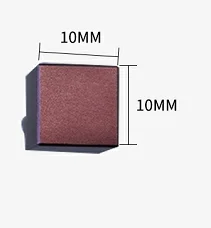 Steel Velvet Wear Resistance Testing Machine Wear Resistance Head Test Head Accessories 10X10mm 20X20mm