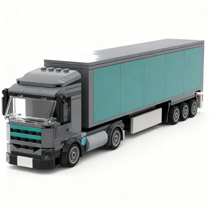 

324pcs MOC Truck City Scania Trailer Cargo Model Building Blocks Construction Toy Christmas Gifts DIY Creative Idea Education