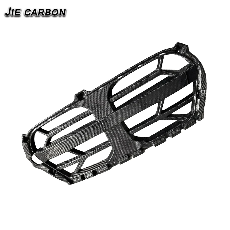 Carbon Fiber Front Bumper Grille Center Mesh Parts Auto Accessories Fits Suzuki Swift Sports ZC33S Series 2018+ Exterior Upgrade