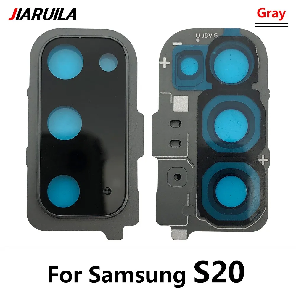 Neue Für Samsung S20 Ultra S20 Fe S20 Plus S20 Reparatur Ersetzen Zurück Kamera Glas Objektiv Abdeckung mit Rahmen Halter ersatz Teil – Detail 2