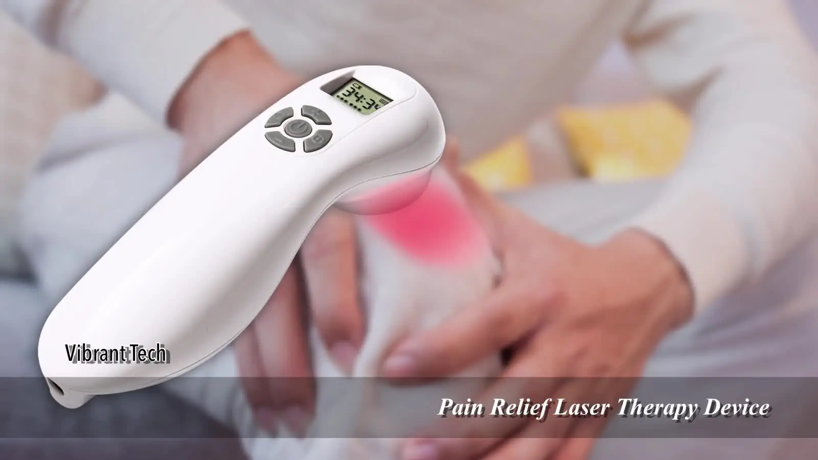 Physiotherapy laser device for stimulate protein synthesis,repair damaged cells & tissues and promote rapid wound healing