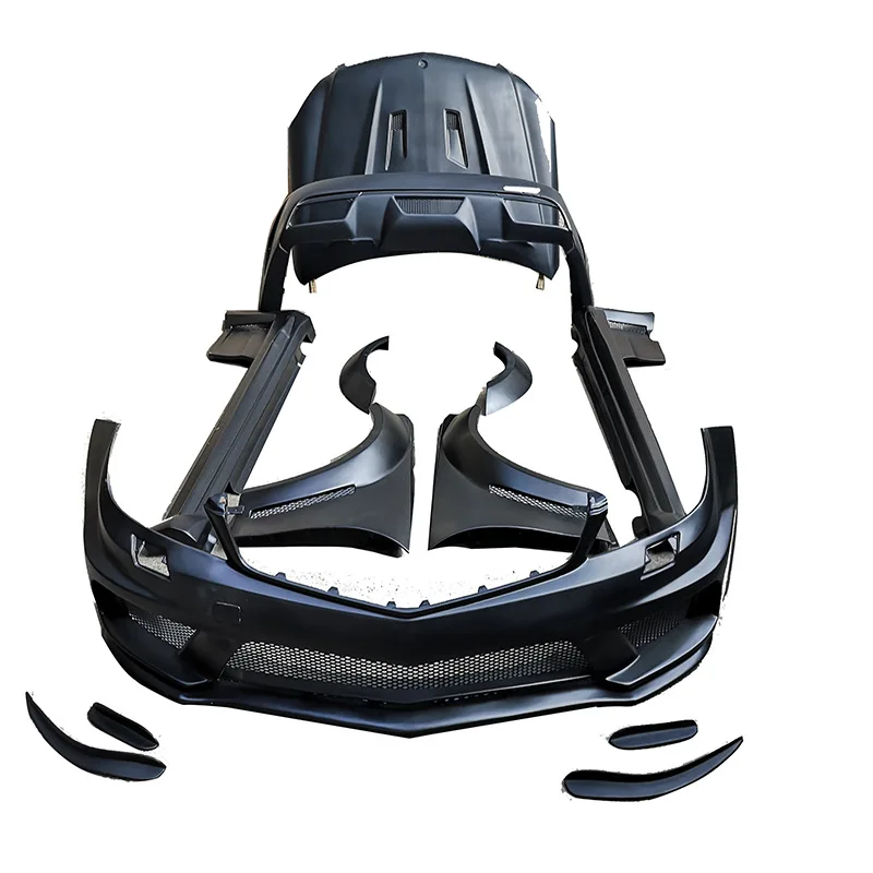 

For C-Class W204 C63 BS Style Wide Body Kit with Bumper & Hood