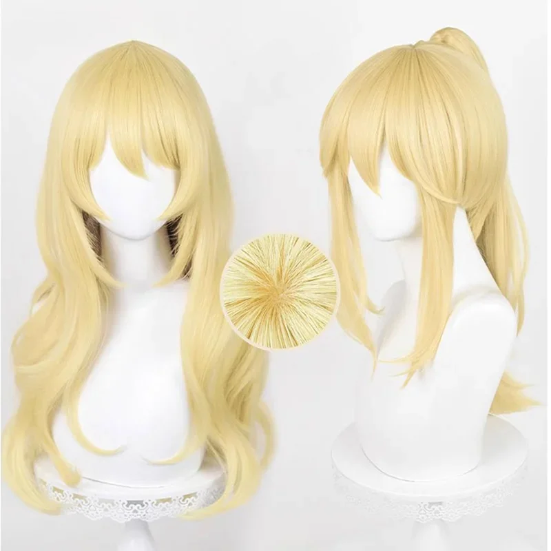 Peluca de cosplay anime de Miyazono Kaori de Your Lie in April, sintética resistente al calor