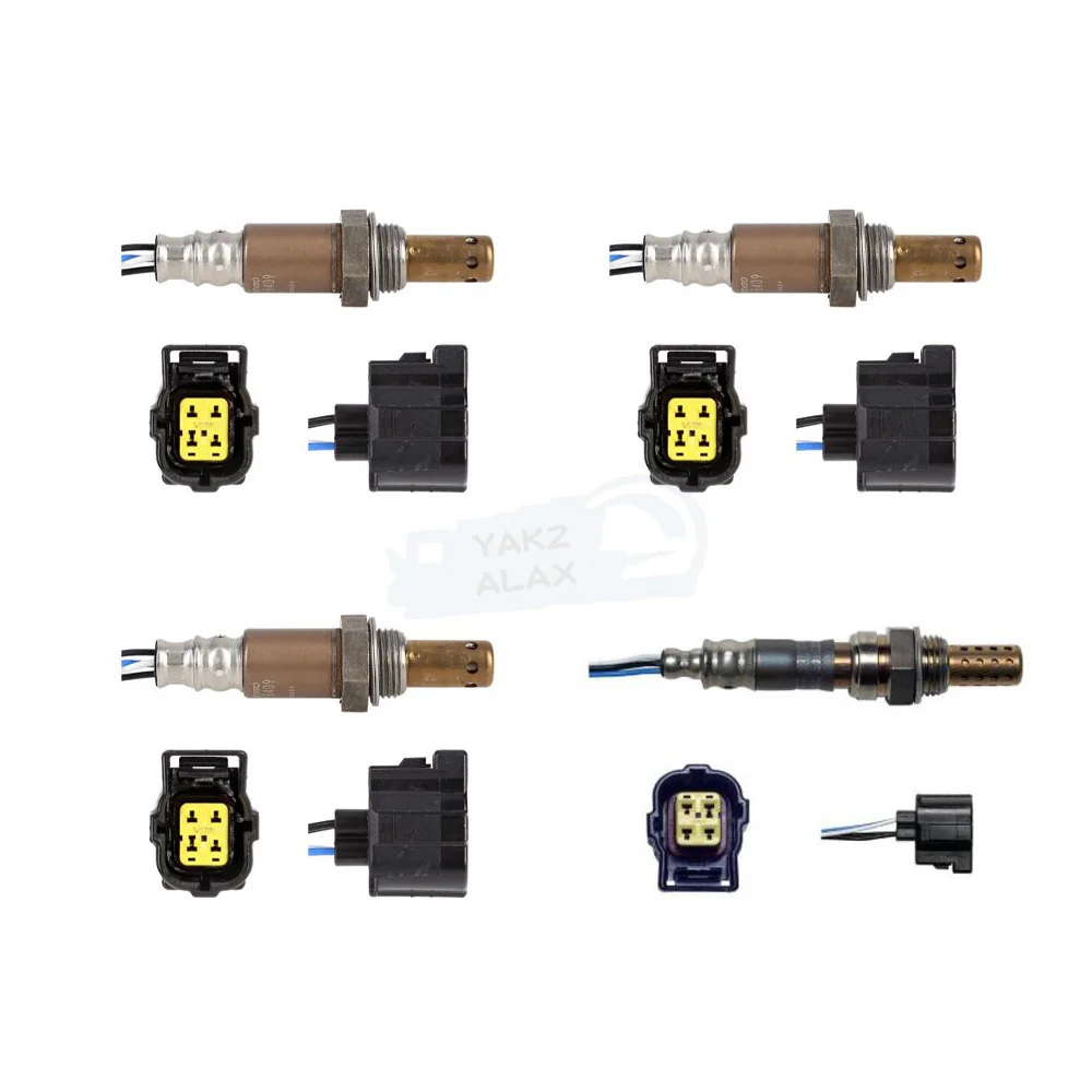4Pcs for 2004 Dodge Dakota Durango 4.7L V8 Upstream Downstream Sensor 1 2 Bank 1 2 Lambda Oxygen O2 Sensor 234-4718 234-4745