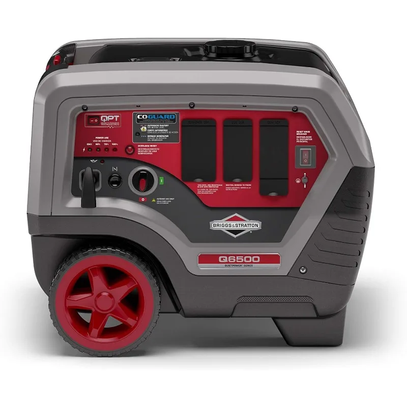 Briggs & Stratton-generador inversor de la serie de energía silenciosa Q6500, CO Guard, nuevo