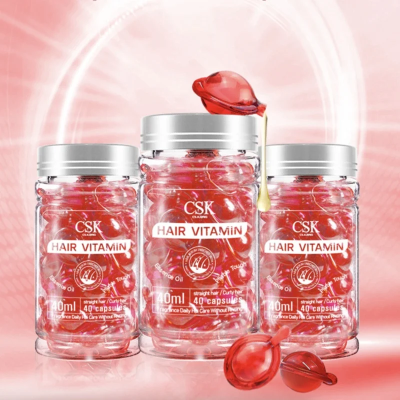 

3 шт. витаминной эссенции для волос, капсулы с маслом для ухода за волосами, для мягких волос и против пушистости, одноразовые капсулы, подходят для всех типов волос