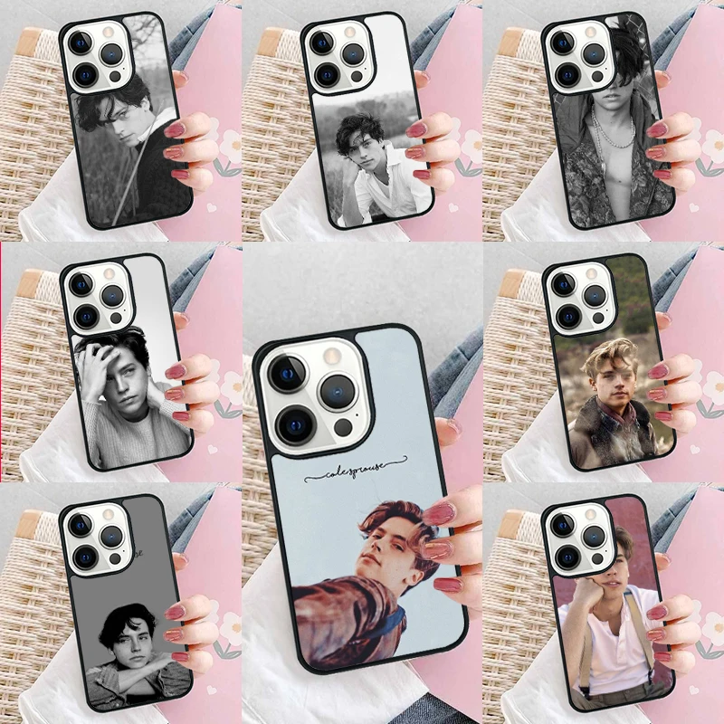 American TV Riverdale Series Cole Sprouse Soft Phone Case Cover for iPhone 16 Promax 15 Pro 13 14 Plus 11 12 Mini XR XS MAX