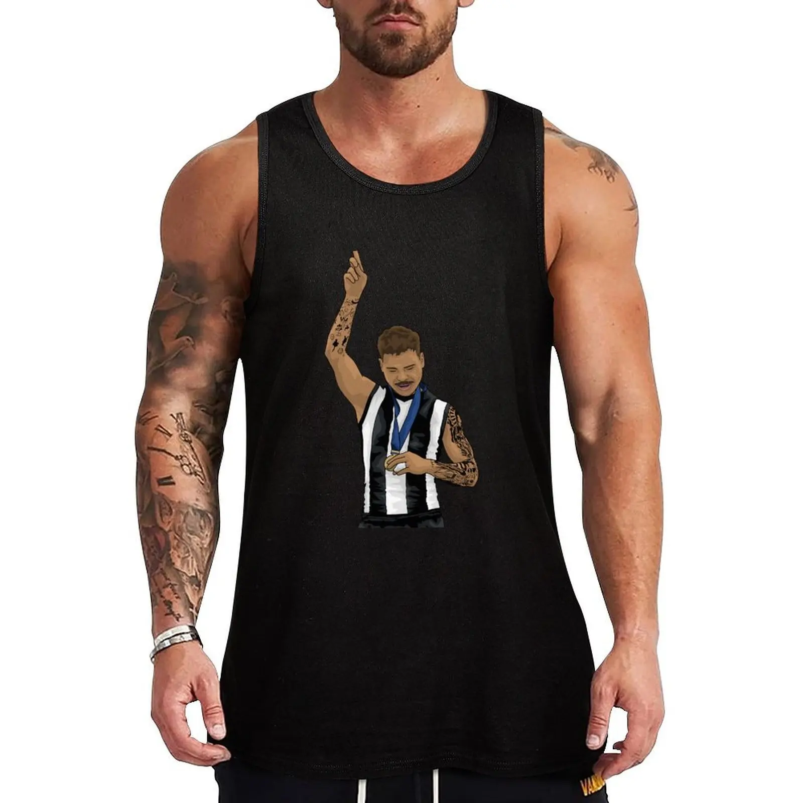 

Bobby Hill Premiership Medal Tank Top gym Men's gym vest men