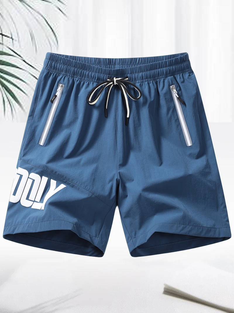 سريعة الجافة السراويل الرجال رياضة الرباط تشغيل السراويل رقيقة تنفس تمتد عداء ببطء السراويل الرجال Sweatpants الصيف سستة جيوب #2