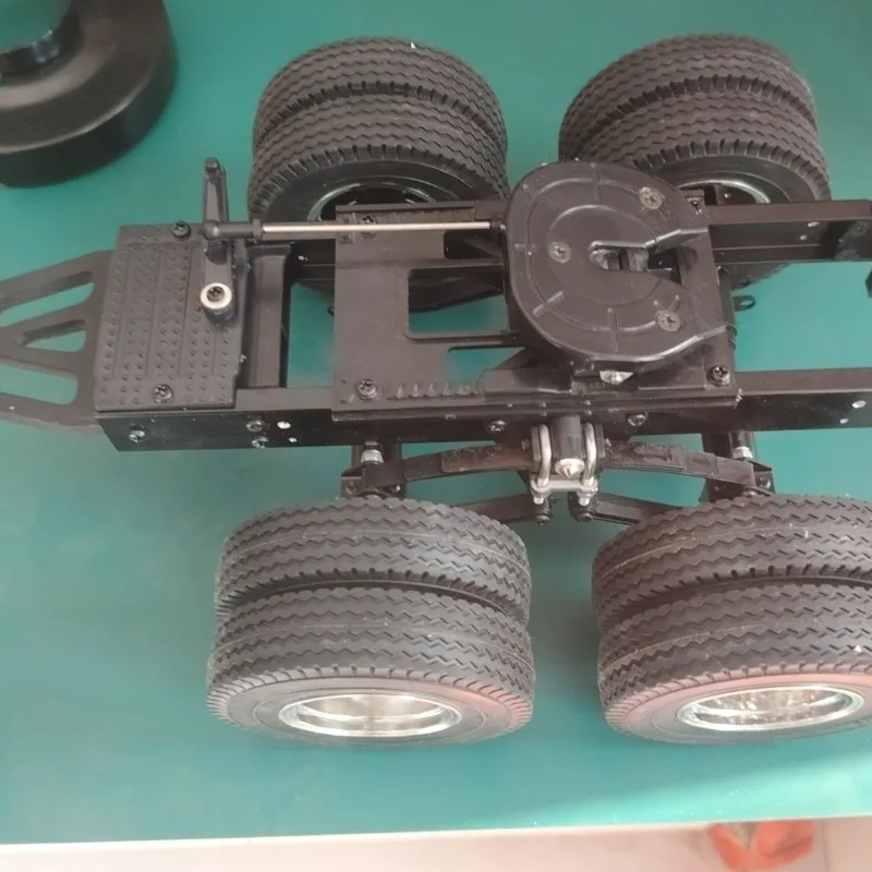 

Dual-axis Transfer Trailer Kit for 1/14 Tamiya RC Truck SCANIA 770S R620 VOLVO 750 Mercedes-Benz ACTROS 3363 MAN Toys Car Parts