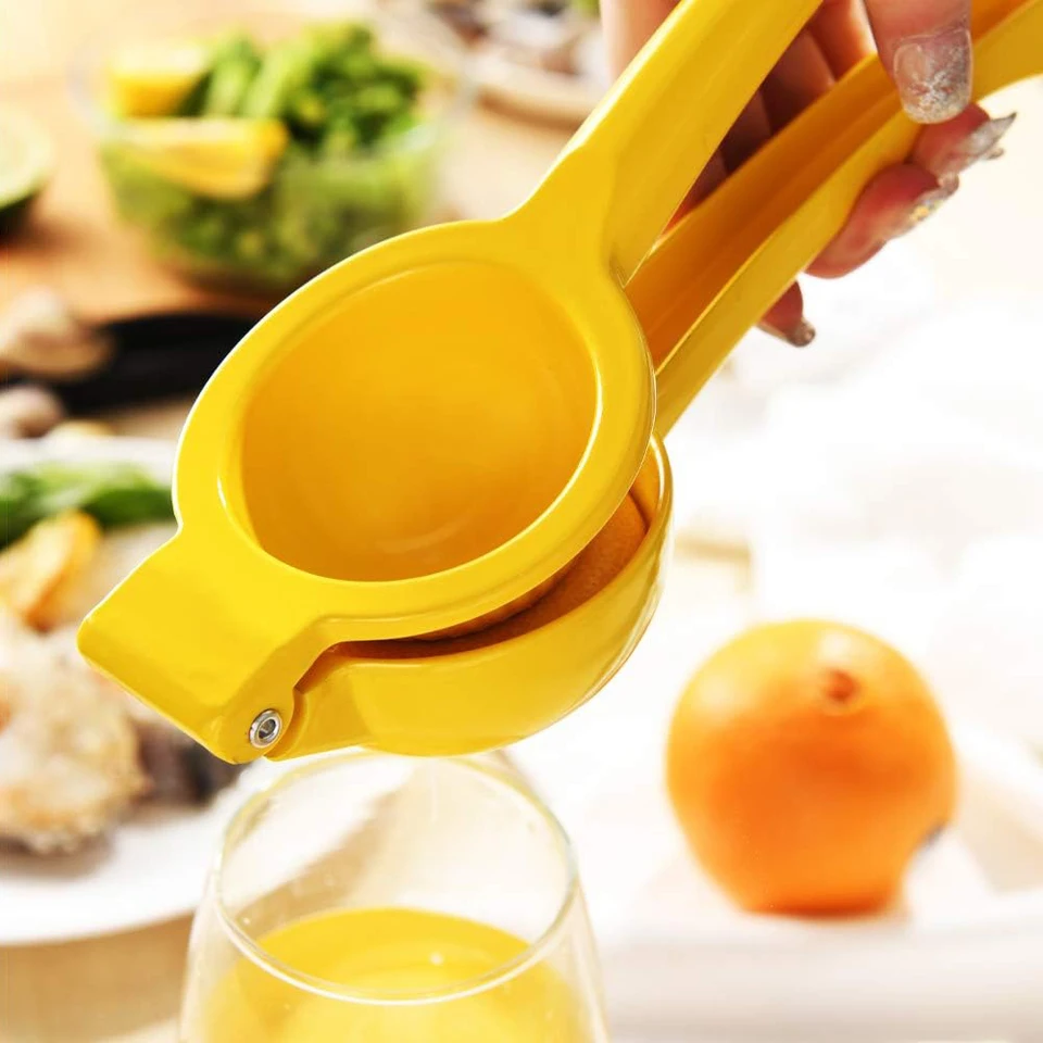 Lemon Squeezer Manual Juicer Citrus Lemon Squeezer Fruit Juicer Lime Press Metal Professional Hand Juicer Kitchen Tool, image 3