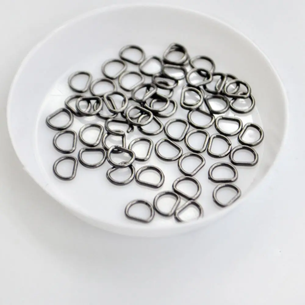 10/20pcs Newest 7mm Mini Ultra-small Belt D-Buckle Doll Bags Buckles Diy Doll Buttons Shoes Accessories