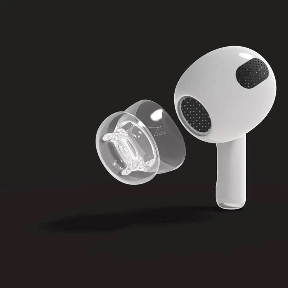 Suitable for Apple AirPods4 earbuds, ear caps, suction cups, self-adsorption, non-slip physical noise cancelling earphone covers