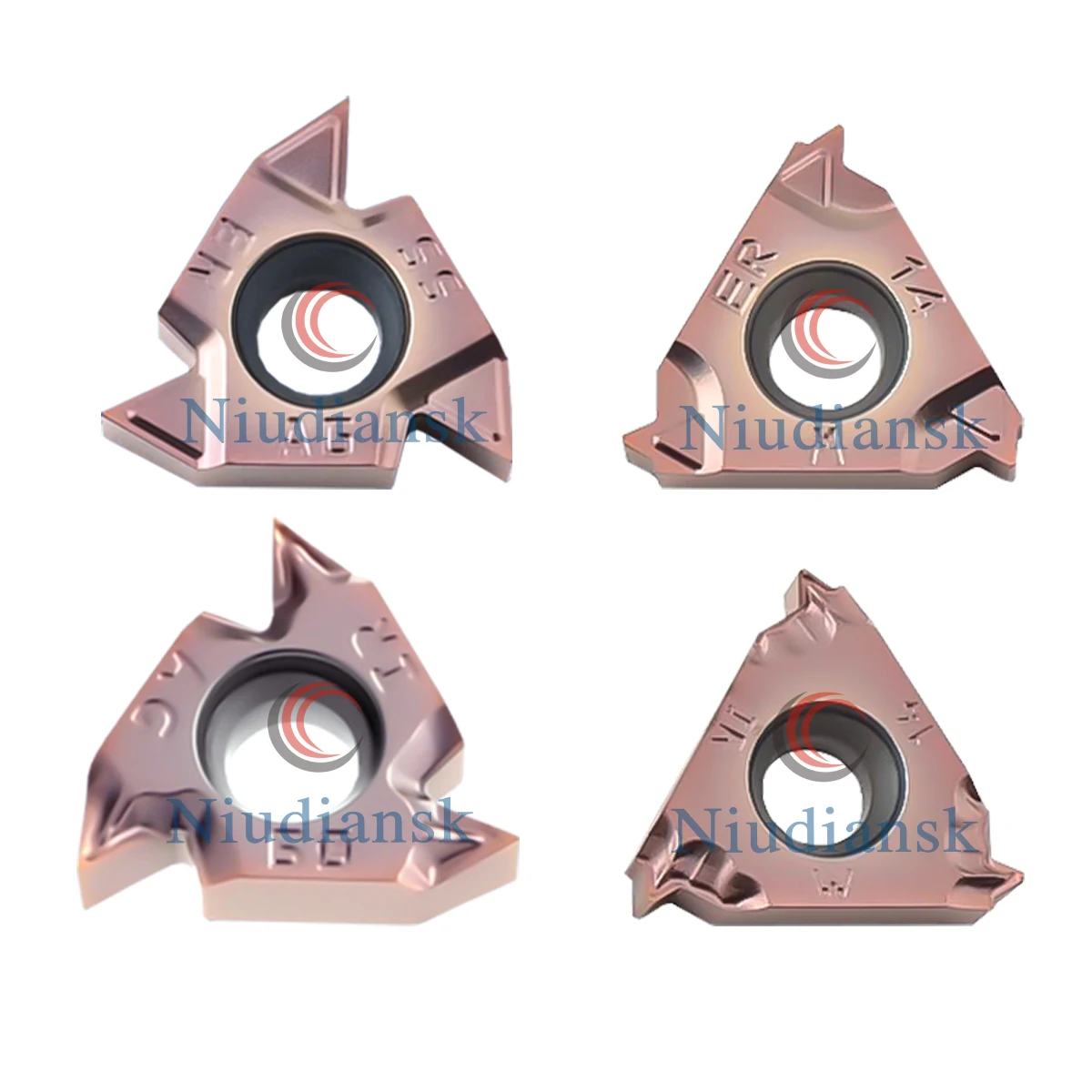 Cortador de torno cnc 16erm/16irm 11w/14w ag55/ag60 lf6018 ferramentas de inserções de rosca interna e externa para processamento de aço inoxidável