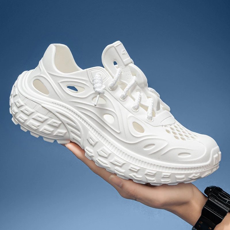 Couple Sandals For Men New Fashion 2025 Summer Outdoor Hole Shoes for Women Sandals Sandalias Hombre Sandalias De Mujer image 6