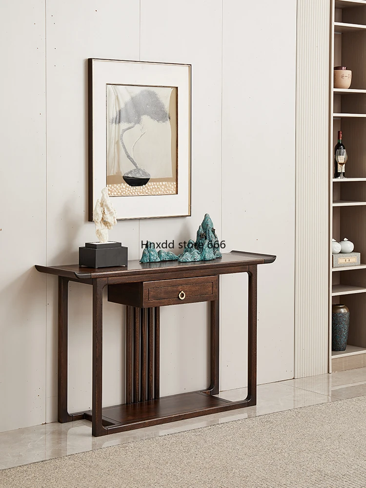 Hall entrance table modern simple living room strip case end view table entrance cabinet