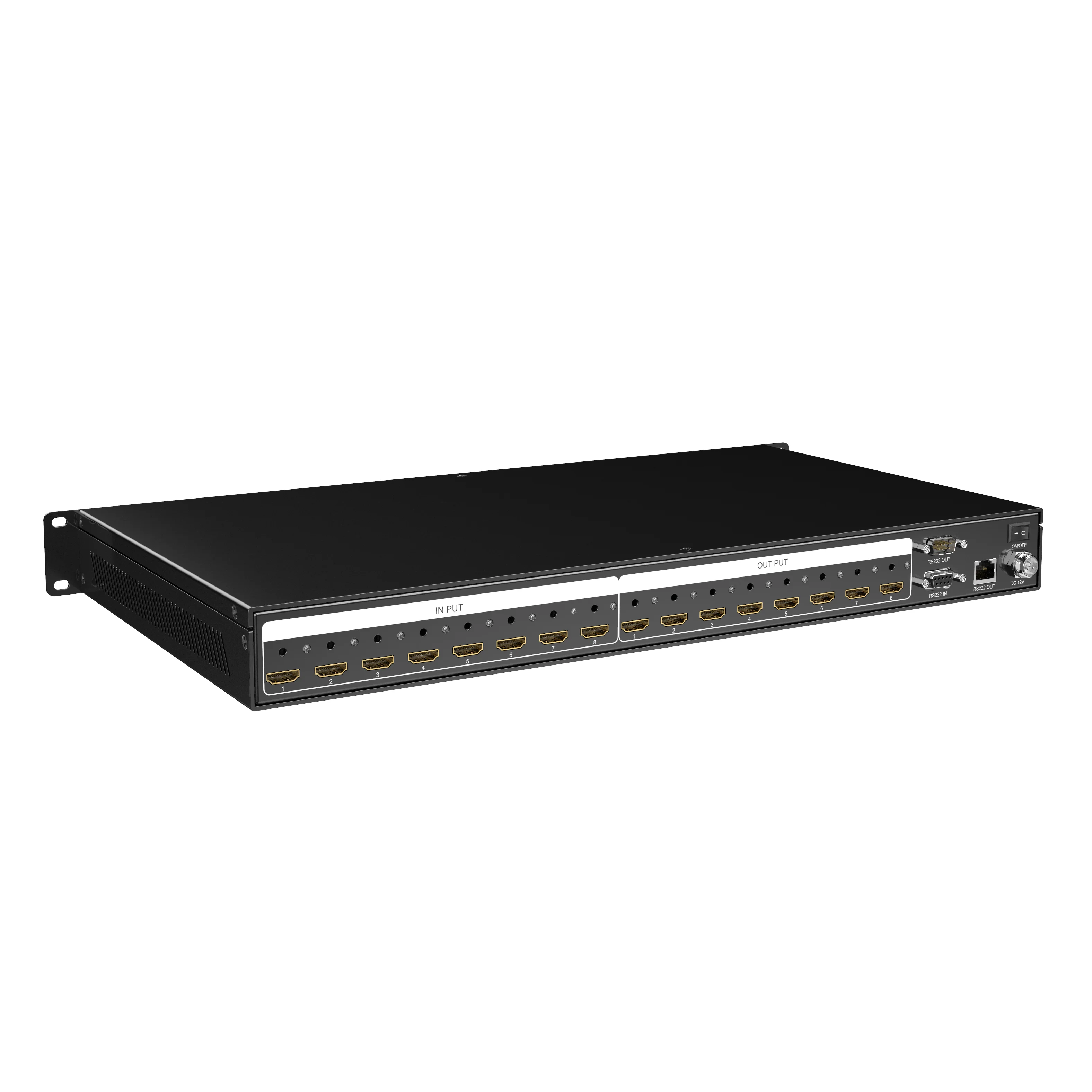 4K30HZ 8x8 8 in 8 out  HDMI Matrix Switcher with  Rs232 Control