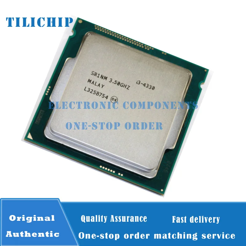 I3 4330  3.5 GHz 4M 54W Dual Core Quad Thread  CPU Processor