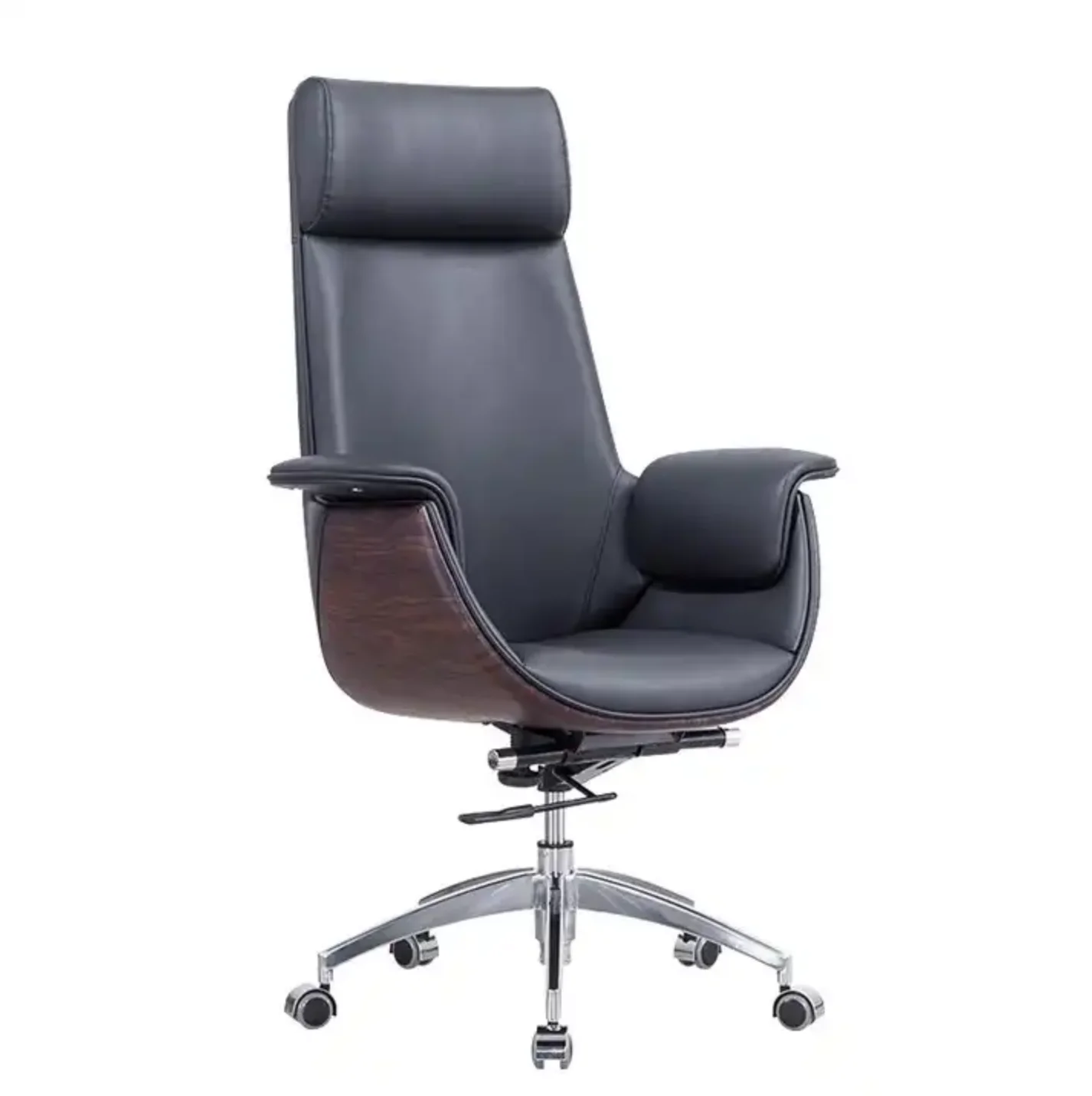 For XY Best Swivel Ergonomic Executive Office Chair - Leather Chaise De Bureau Conference Chair