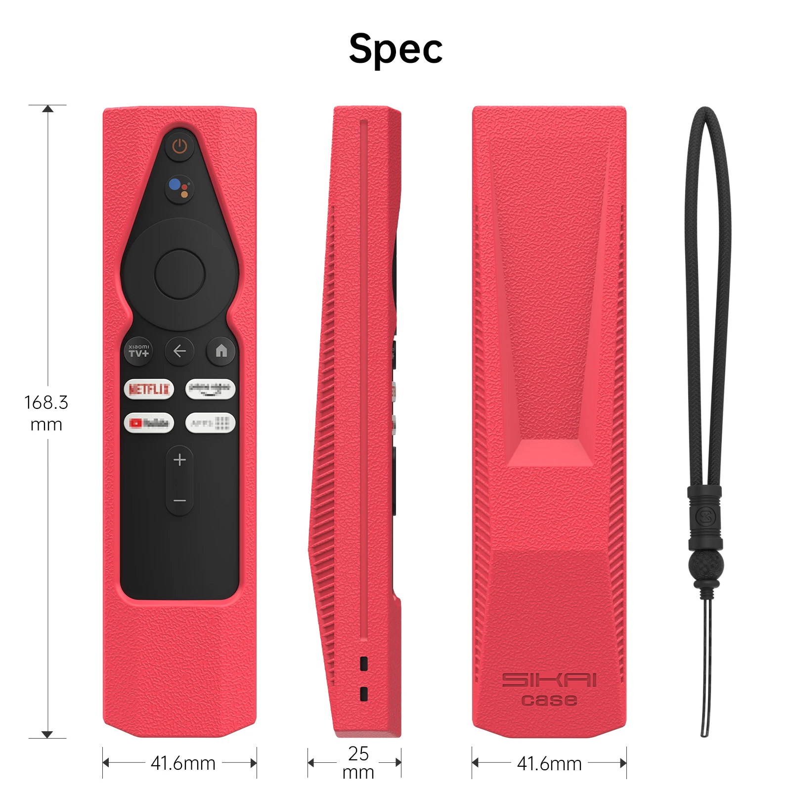 Silicone Case for Xiaomi Mi TV Stick 4k 2022 Global Version Remote Control Holder Cover For Xiaomi mi tv box 2nd Remote