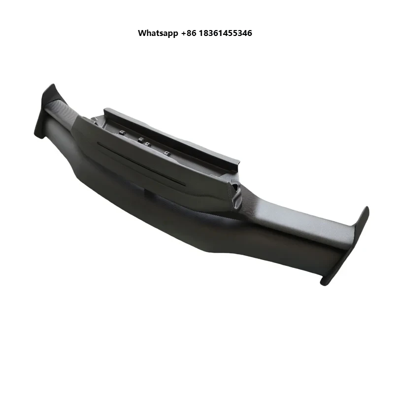 

For Huracan LP580 LP610 High Quality SD Style Matte Carbon Fiber Rear Spoiler