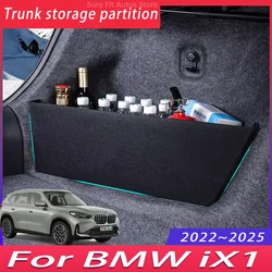 Auto Storage For BMW iX1 2022 2023 2024 2025 Car Trunk Storage Partition Multifunction Storage Box Interior Accessories Tools