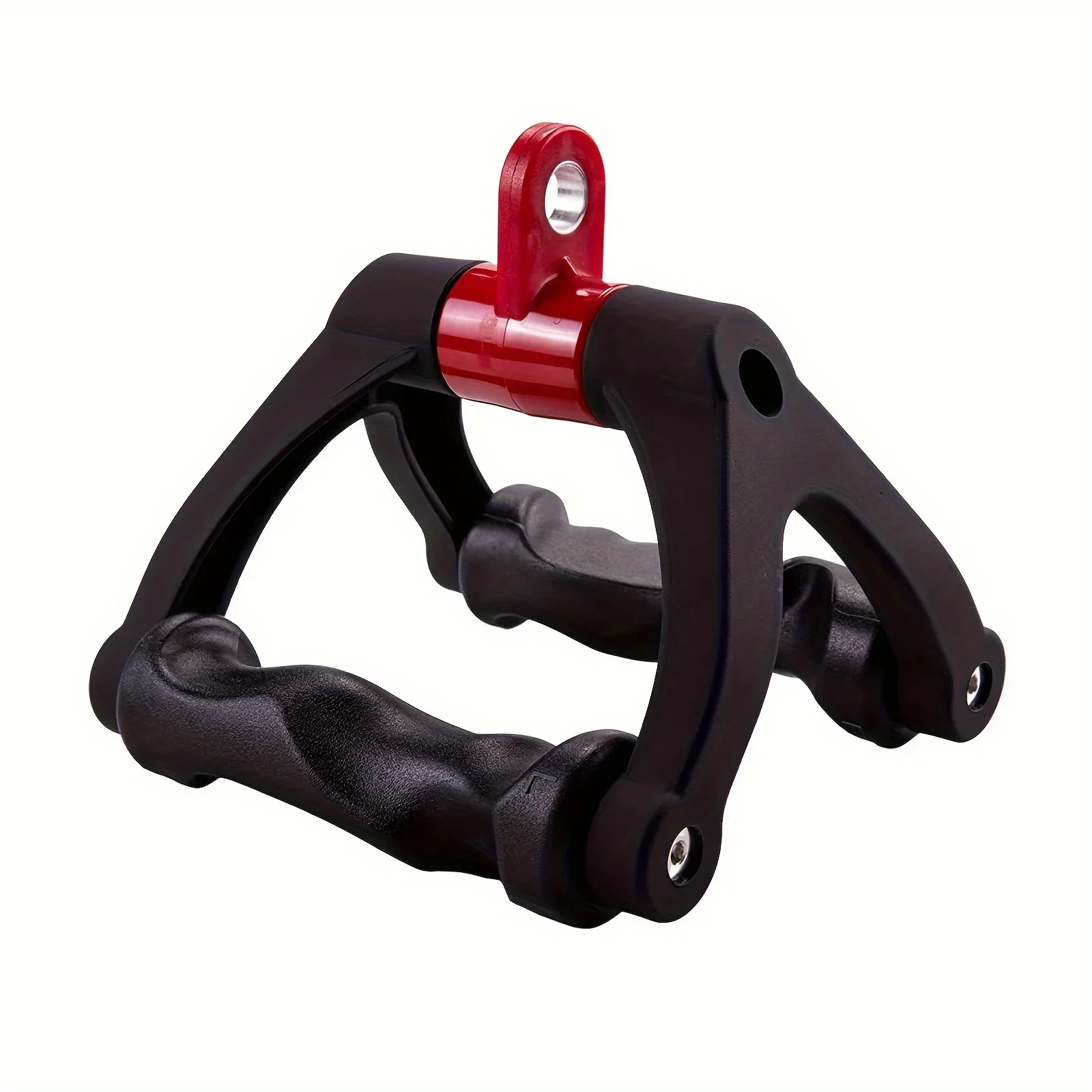 1pc Gym Handle for Resistance Band Triangle V Shaped Non-Slip Comfortable Grip Handle Ergonomic Cable Machine Attachment