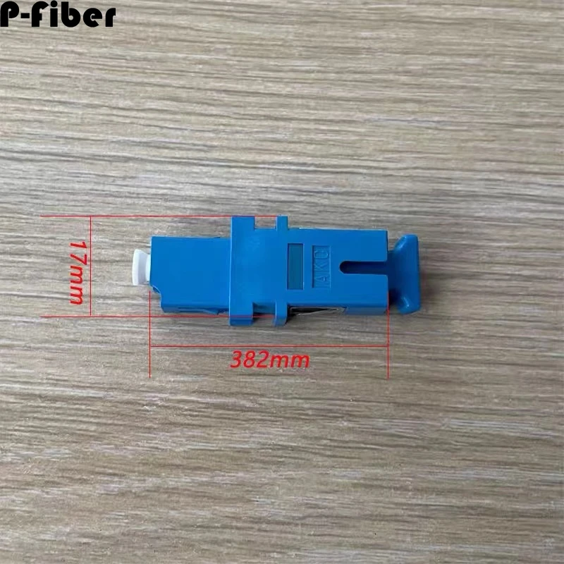 Adapter światłowodowy LC-SC 1 szt. duża kwadratowa na małą kwadratową SC żeńskie na LC żeńskie konwersja portów kołnierz sprzęgający optyczny