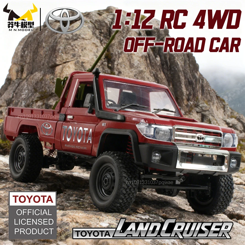 

Радиоуправляемая модель MN 1:12 LC79, полноприводный внедорожник, военный грузовик-краулер, игрушка для взрослых, подарок