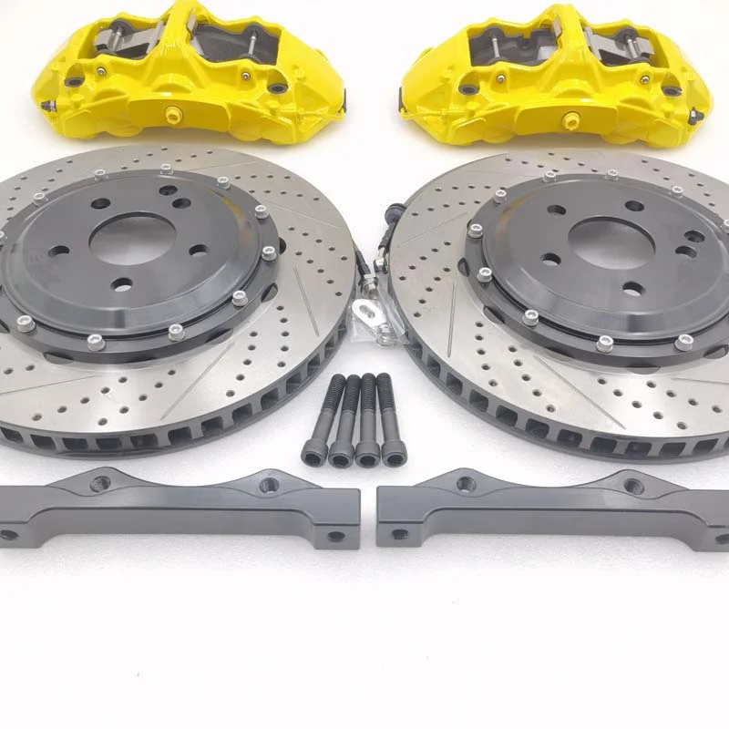 GT6 High Performance 6 pot calipers brake Rotor Pads Kit For Toyota vw golf mk5 mk6 gti mk7 mazda 6 prado120