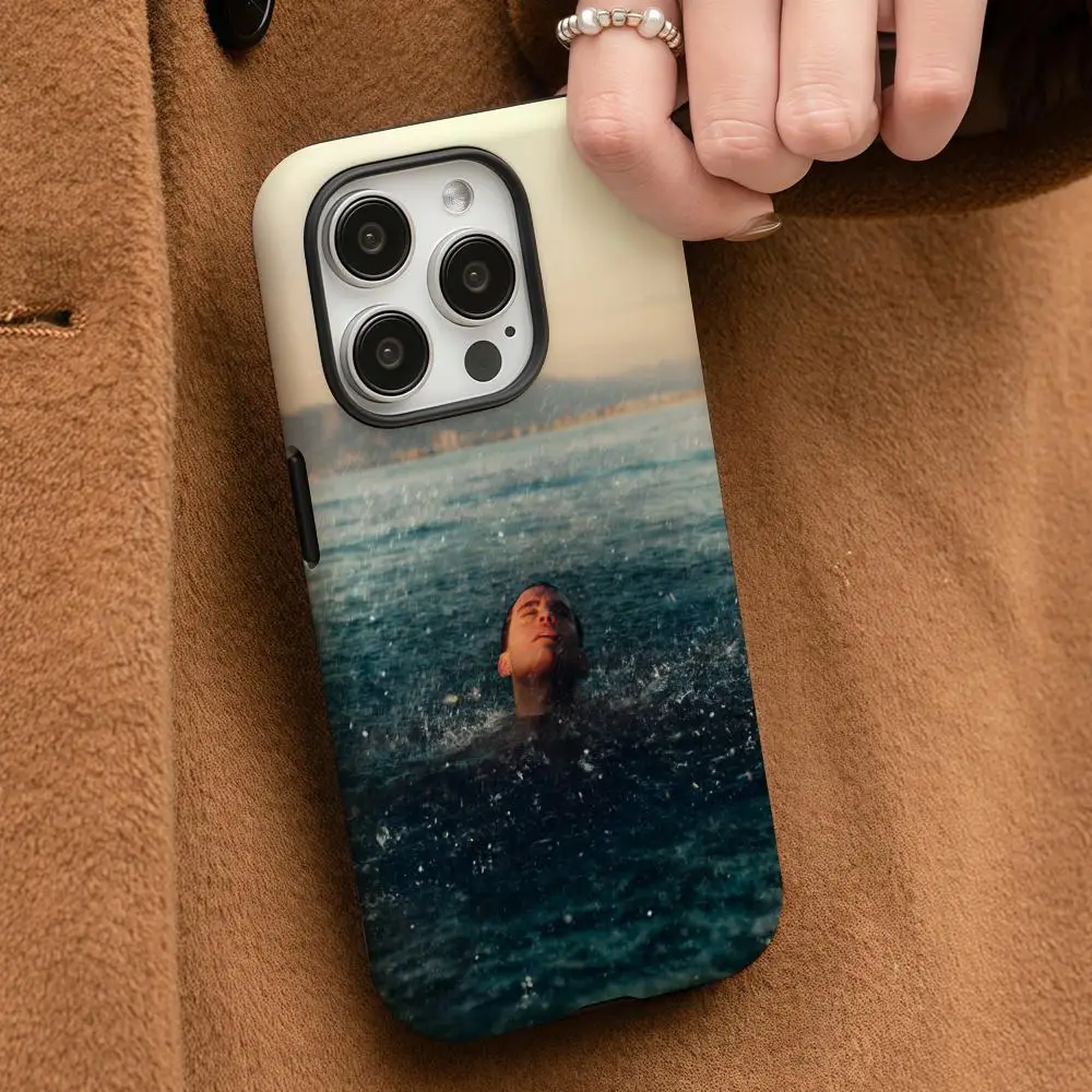 La Madruga Delaossa Phone Case For iPhone 16 15 14 13 12 11 Pro Max Plus Glossy HD Double-Layer Liquid Back Film Hard Shell